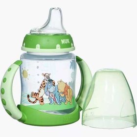 تصویر لیوان آبمیوه خوری دسته دار آموزشی ناک مدل Disney Winnie the Pooh Learner Glass Of Juice NUK Model Disney Winnie the Pooh Learner