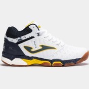 تصویر کفش والیبال وی.بلاک 2202 سفید نیرویی Vblokw2202 | Joma | 709649286 | اورجینال 