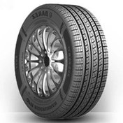 تصویر لاستیک بارز 215/60R17 مدل S677 تولید 2024 (حلقه ای) Barz tire 215/60R17 model S677 - modern design and excellent performance for passenger cars. This tire provides a comfortable and safe driving experience with special features such as high adhesion, long life and noise reduction.