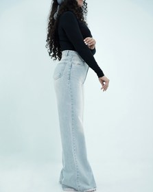 تصویر شلوار جین فلر بگ 