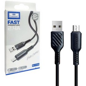 تصویر کابل میکرو یو اس بی فست شارژ Earldom EC-171M 2.4A 1m Earldom EC-171M 2.4A 1M Micro USB Fast Charging Cable