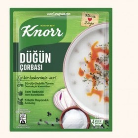 تصویر سوپ آماده KNORR dugun پیاز، پودر ماست و گوشت بره - 72 گرمی 