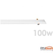 تصویر چراغ خطی ماهان 100 وات توکار 2.95 متر پارس شعاع توس Mahan linear lamp 100 watts built in 2.95 meters Pars Shuaa Toos