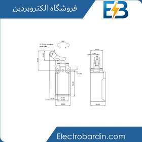 تصویر میکروسوئیچ یک طرف 