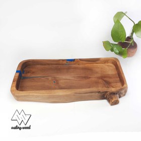 تصویر سینی چوبی دفرمه کد d149 