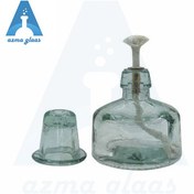 تصویر چراغ الکلی شیشه ای 