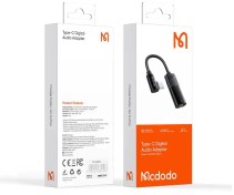 تصویر تبدیل صدا تایپ‌ سی به تایپ‌سی و جک 3.5 میلی‌متری مک‌دودو MCDODO CA-188 Audio Cable MCDODO CA-188 Audio Cable