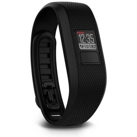 تصویر Replacement TPU Smart Bracelet Wristband Waterproof Strap for Garmin Vivofit 1 2 Black 