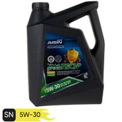 تصویر روغن موتور خودرو آیسین مدل 5W-30 SN PLUS ظرفیت 5 لیتری Aisin 5W-30 SN PLUS car engine oil, 5 liter capacity