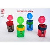 تصویر تراش دو قلو مخرن دار T21MZ بسته 10 عددی 