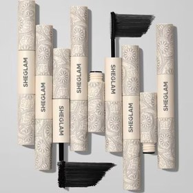 تصویر ریمل مشکی دو سر شیک.لم 