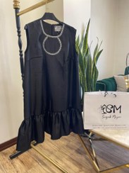 تصویر پیراهن مجلسی مشکی کد 904 