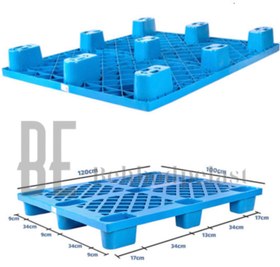 تصویر پالت پلاستیکی کد 3000 Plastic-Pallet