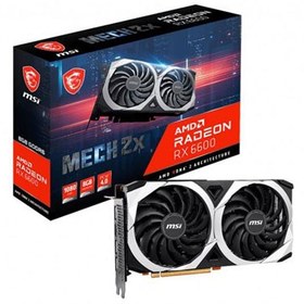 تصویر کارت گرافیک ام اس آی مدل Radeon™ RX 6600 XT MECH 2X 8G حافظه 8 گیگابایت MSI Radeon™ RX 6600 XT MECH 2X 8G Graphics Card 