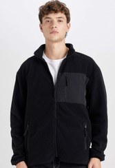 تصویر پلار هودی با زیپ و جیب دار Regular Fit مدل A6892AX24WN - دیفاکتو - Defacto -- 879219479- اورجینال 