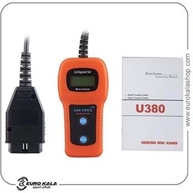 تصویر دستگاه دیاگ خودرو OBDII/OBD2 مدل U380 