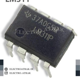 تصویر تراشه آیسی آپ - امپ LM311 - SMD IC OP-AMP LM311