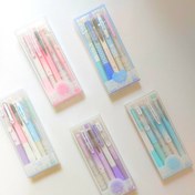 تصویر رواننویس پینترستی موکا مدل چهار خونه بسته 5 عددی 