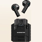 تصویر هدفون بی‌سیم گیمینگ مانستر مدل XKT23 با قابلیت حذف نویز 