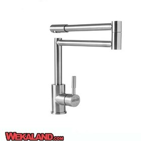 تصویر شیر ظرفشویی استیل البرز مدل St-211 Steel Alborz Kitchen Tap Model ST-211