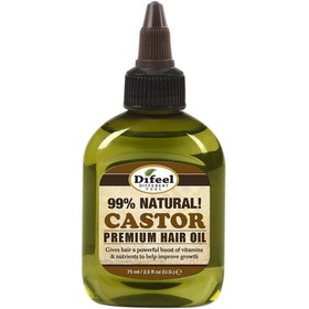 تصویر روغن مو کرچک دیفل Difeel 