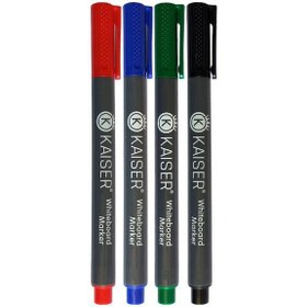 تصویر ماژیک وایت برد کایزر مدل قلمی - قرمز 