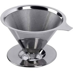 تصویر قهوه ساز V60 فلزی 