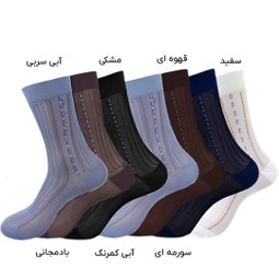 تصویر جوراب شیشه ای مردانه سه گوزن 