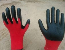 تصویر دستکش کف مواد تک سلفون لوکس 