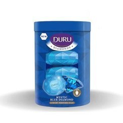 تصویر صابون لیوانی دورو ترکیه مدل Mystic Blue Diamond بسته 4 عددی 