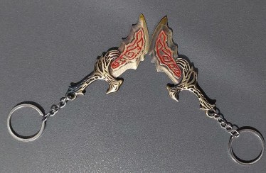 تصویر انواع جاکلیدی گیمینگ فلزی کلکسیونی 