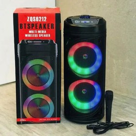 تصویر اسپیکر قابل حمل مدل ZQS 6212 ZQS 6212 model portable speaker