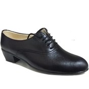 تصویر کفش مردانه تخم مرغی وسط بندی 