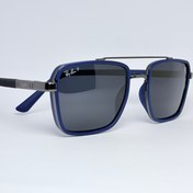 تصویر عینک آفتابی مردانه پلاروید ریبن - سورمه ای rayban sunglasses