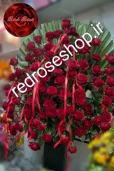 تصویر باکس قدی گل رز تقدیم با عشق Flowerbox roses