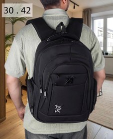 تصویر کوله پشتی پر زیپ 1582