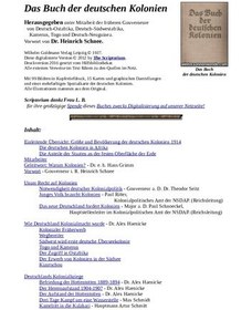تصویر دانلود کتاب Das Buch der deutschen Kolonien ویرایش 1 کتاب آلمانی کتاب مستعمرات آلمان ویرایش 1