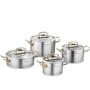 تصویر سرویس قابلمه کرکماز مدل KORKMAZ PROLINE A1148 KORKMAZ PROLINE A1148 Cookware Set