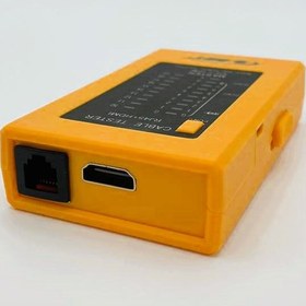 تصویر تستر کابل شبکه Ethernet RJ45 و HDMI HDMI And Ethernet RJ45 Network Cable Tester