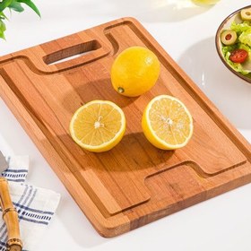 تصویر تخته برش چوبی کوچک لیمون کد 2164 Limon small wooden cutting board code 2164