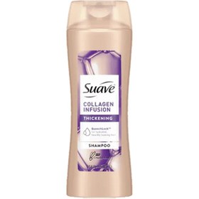 تصویر شامپو تقویت کننده تزریق کلاژن suave collagen infslon 443ml 