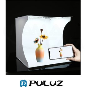 تصویر خیمه نور قابل حمل پلوز 31*32 سانت - 5030 PULUZ PULUZ 30cm Folding Portable Ring Light Board Photo Lighting Studio Shooting Tent Box Kit , Unfold Size: 31cm x 31cm x 32cm