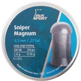 تصویر ساچمه تفنگ بادی اچ اند ان اسنایپر مگنوم 5.5|250|17.90 | H&N Sniper Magnum 