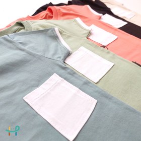 تصویر تیشرت تک جیب برایت 