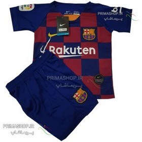 تصویر خرید لباس بچه گانه اول بارسلونا 2019-2020 | ست فوتبال پسرانه 