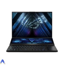 تصویر لپ تاب 16 اینچی گیمینگ ایسوس مدل ROG Zephyrus Duo 16 GX650PY-ED ROG Zephyrus Duo 16 GX650PY R9 7945HX 32GB 2TB SSD 16GB RTX 4090 WQXGA Laptop