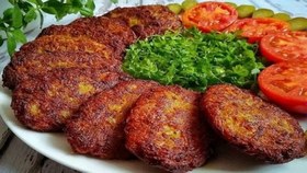 تصویر کتلت آماده بسته 10عددی- ارسال فقط برای تهران 