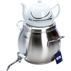 تصویر کتری قوری یونیک شیردار 5/5 لیتر 5.5 liter milk tea kettle, model UN-7207