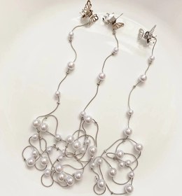 تصویر ریسه مو مرواریدی 