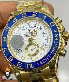 تصویر ساعت مچی مردانه رولکس مدل Yacht-Master II اتوماتیک بند استیل 